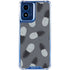 Black and White Pineapples Moto G 5G (2024) Clear Case